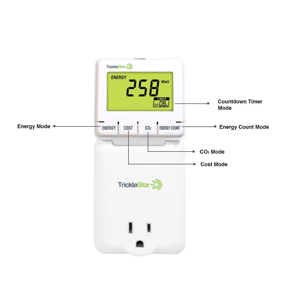 TrickleStar® Plug-in Energy Monitor 